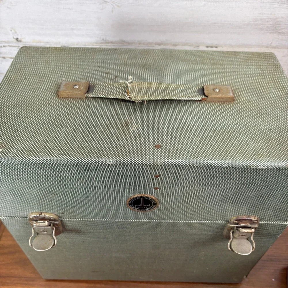 Vintage Bolex Paillard M8 8mm Film Projector Original Case & Reel – Works 1950s